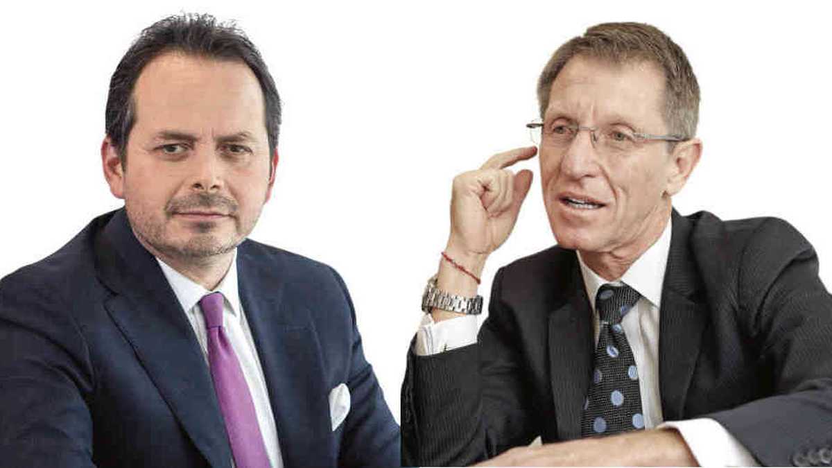 Emilio Archila y Carlos Ruiz Massieu