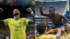 Neymar superó a Pelé como máximo artillero de la selección de Brasil