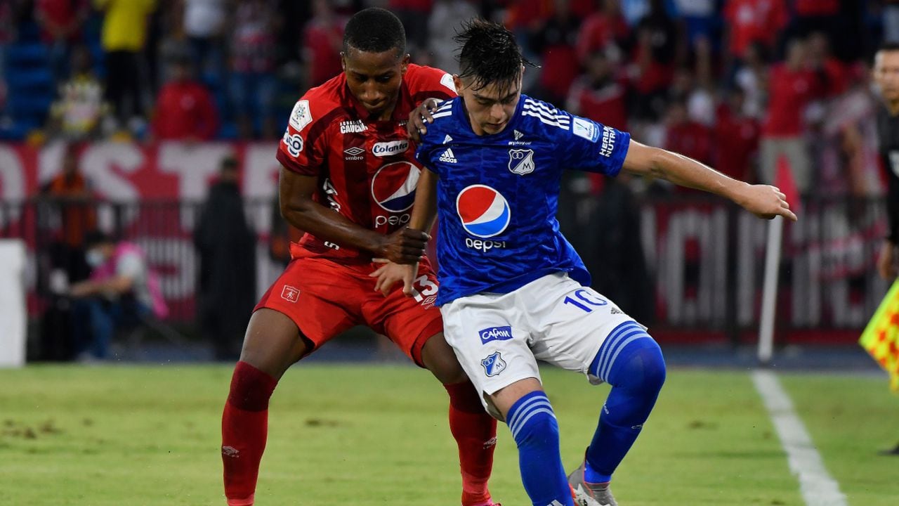 América vs. Millonarios, Fecha 14 de la Liga BetPlay I-2022. Foto: Dimayor