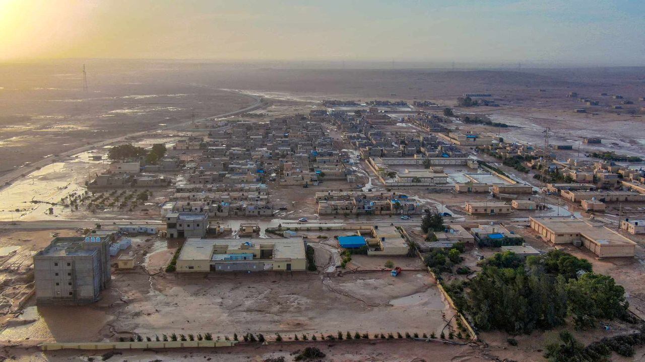 Autoridades en Libia estiman cerca de 2.000 fallecidos tras el paso de la tormenta Daniel