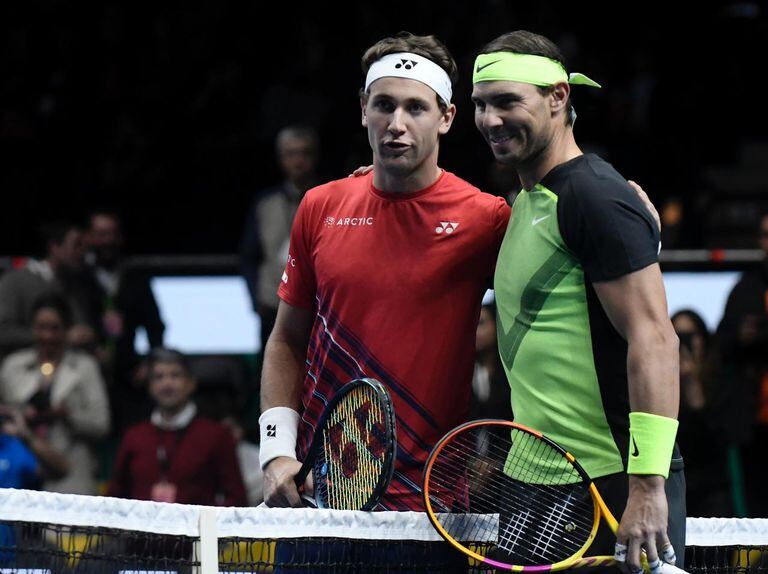 Rafael Nadal y Casper Ruud