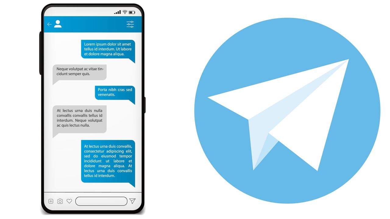 Telegram, app de mensajería instantánea que es el principal rival de WhatsApp.