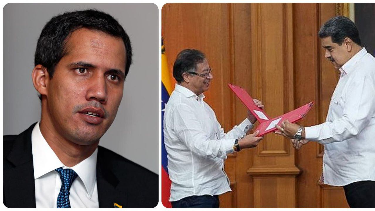 Juan Guaidó habló con SEMANA sobre Nicolás Maduro y Gustavo Petro.