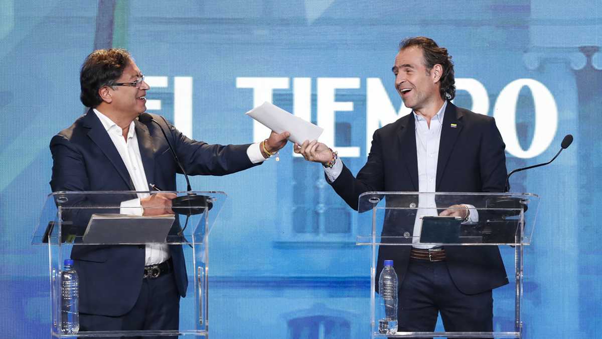 Federico Gutiérrez y Gustavo Petro debate definitivo