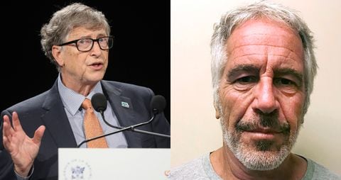 Bill Gates y Jeffrey Epstein