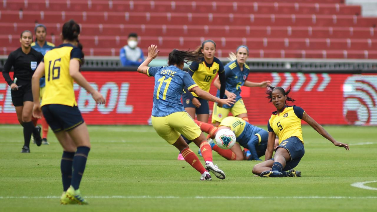 Selección Colombia vs. Selección de Ecuador. Foto: Selección Ecuatoriana de Fútbol - Twitter @LaTri