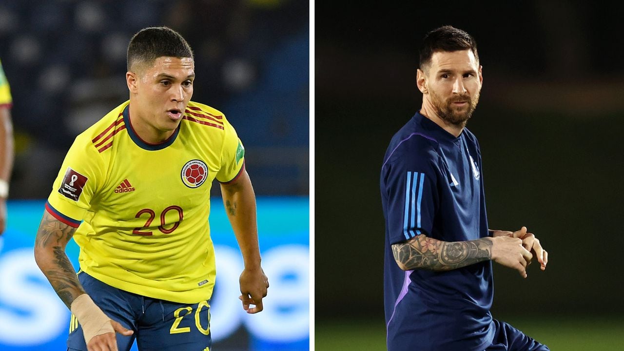 El colombiano elogió al argentino previo al duelo con México.