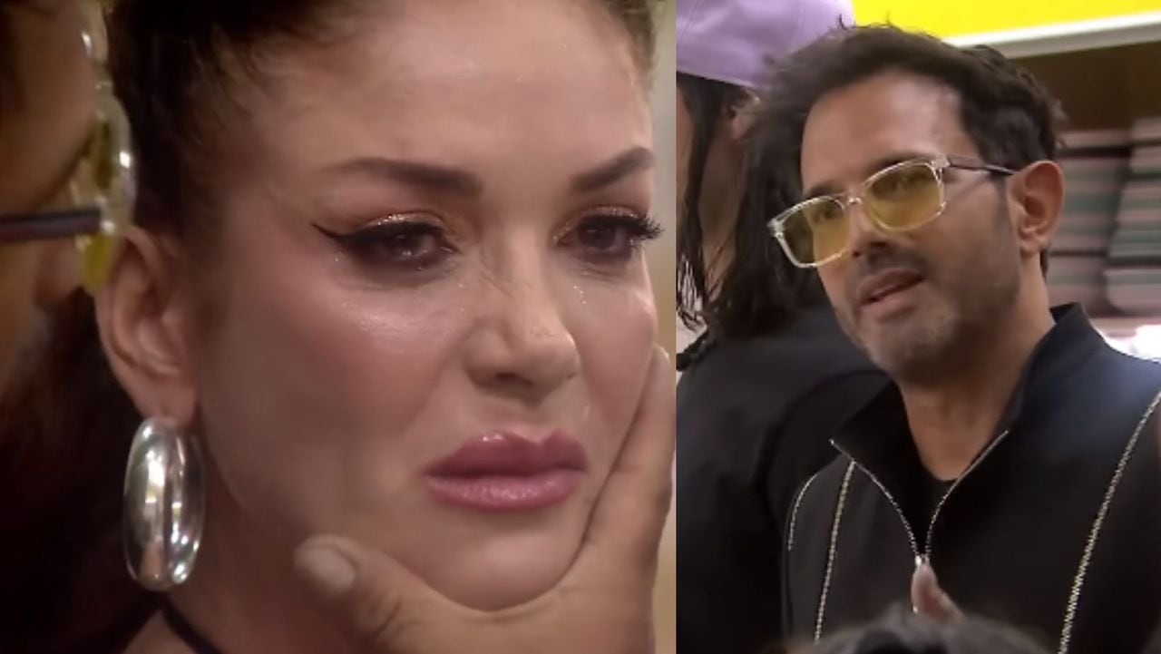 Alejandro Estrada causó polémica por la manera en la que le cogió la cara a Nataly Umaña en 'La casa de los famosos'
