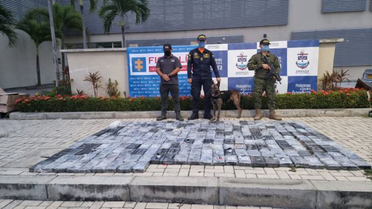 El pasado sábado 13 de agosto, la Armada de Colombia informó que en medio de un operativo, incautaron 258 kilogramos de clorhidrato de cocaína en un barrio de Cartagena.