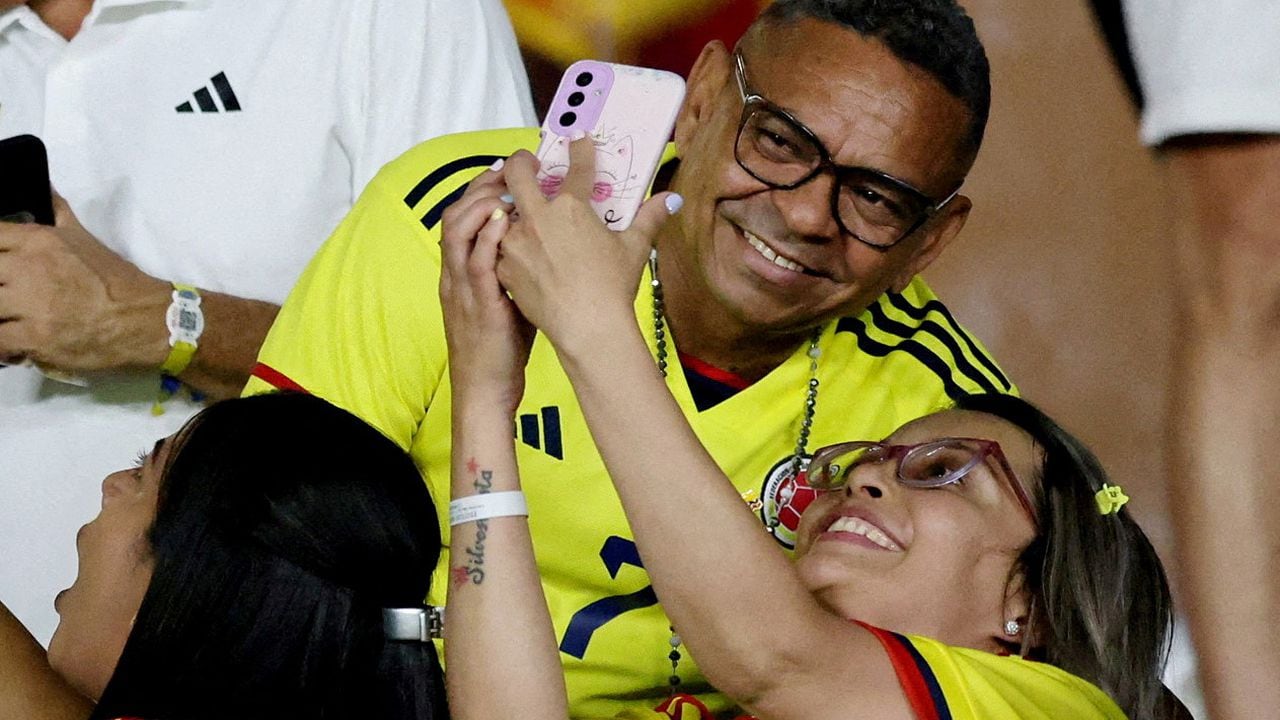 Soccer Football - World Cup - South American Qualifiers - Colombia v Brazil - Estadio Metropolitano Roberto Melendez, Barranquilla, Colombia - November 16, 2023 Luis Manuel Diaz the father of Colombia's Luis Diaz REUTERS/Luisa Gonzalez     TPX IMAGES OF THE DAY
