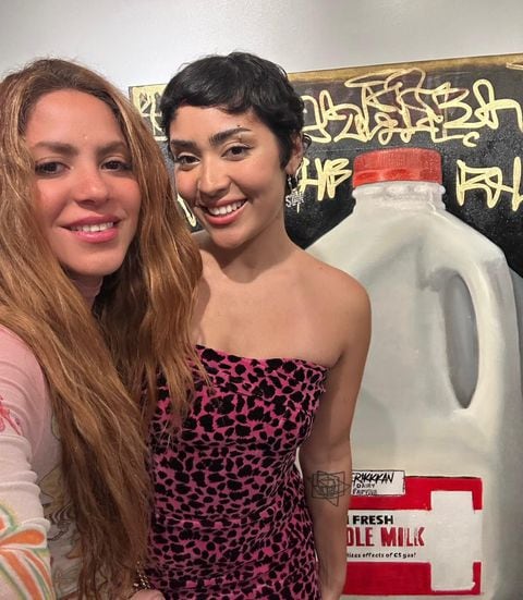 Shakira y su sobrina, Isabella Mebarak