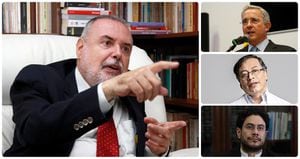 Gilberto Tobón sobre Álvaro Uribe, Gustavo Petro e Iván Cepeda.