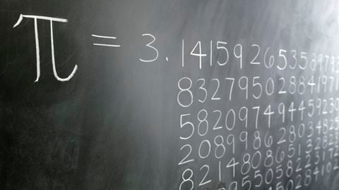 Número π (pi) - Imagen de referencia