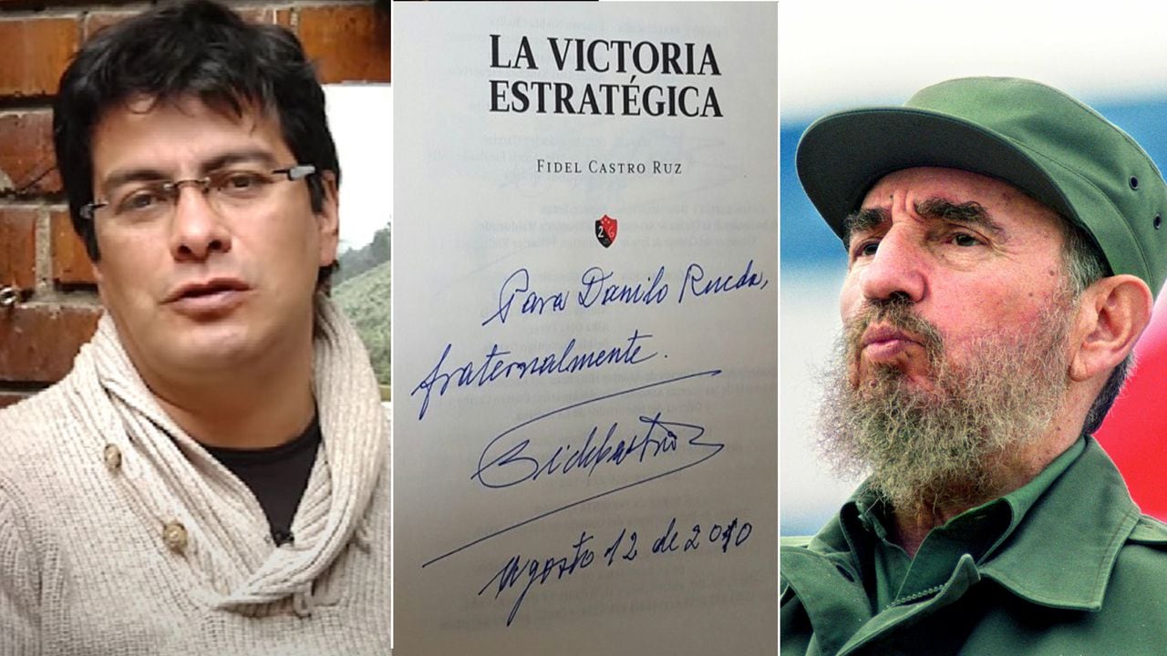 Danilo Rueda, Fidel Castro y la portada de este libro