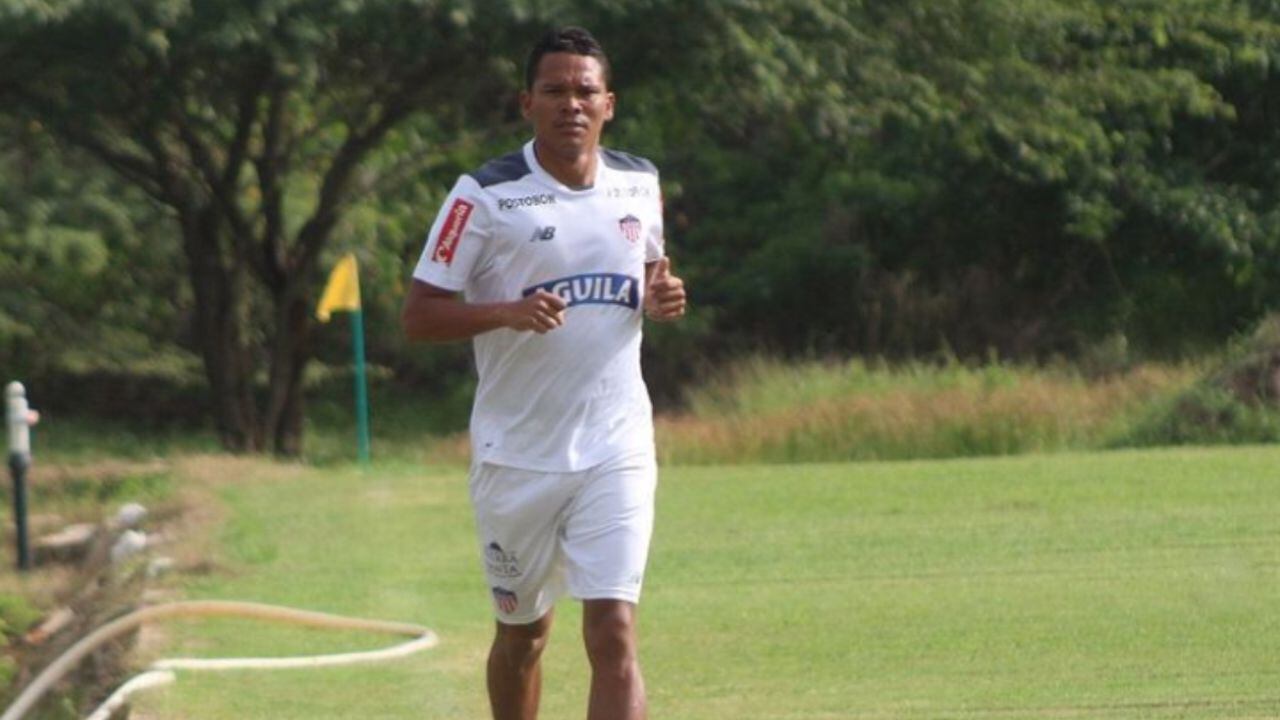 Carlos Bacca - Junior de Barranquilla. Foto: Instagram oficial de Carlos Bacca