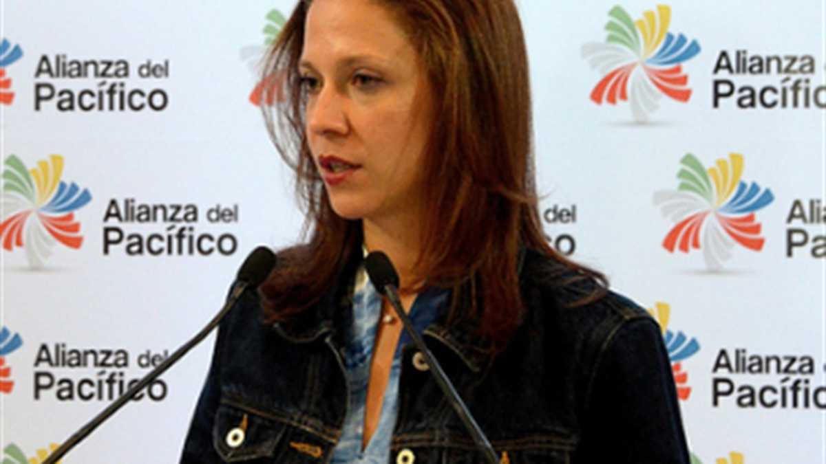 María Claudia Lacouture, presidenta de Proexport.	