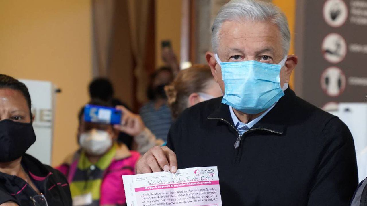 Andrés Manuel López Obrador impulsó consulta para preguntar a los ciudadanos si debe terminar de forma anticipada su mandato.