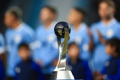 Imagen del trofeo de la Copa del Mundo Sub-20.