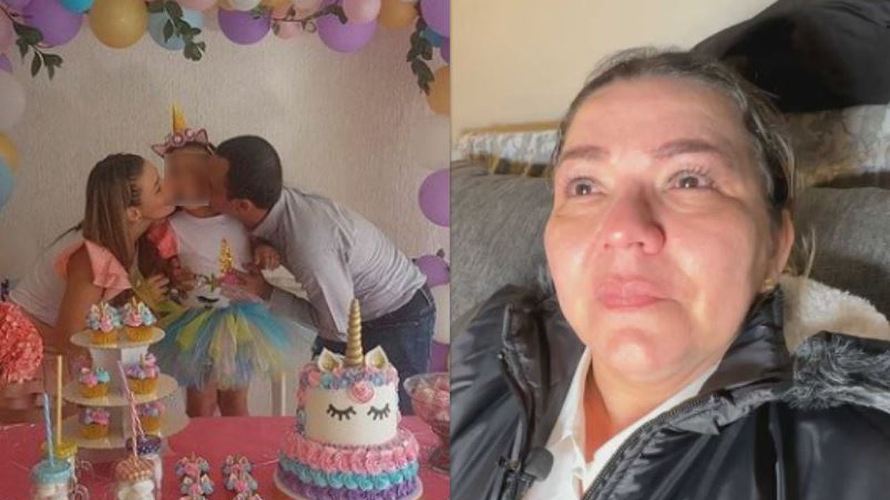 Sergio Vega se despidió de la hija mayor de Puala, quien vivirá con su abuela