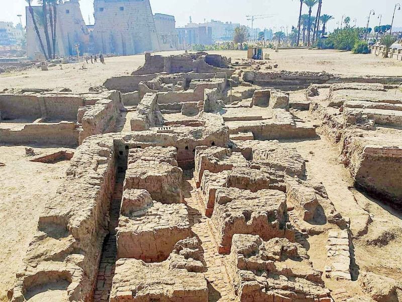Hallan ciudad del Imperio romano en Egipto