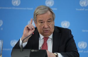 El secretario general de las Naciones Unidas, António Guterres