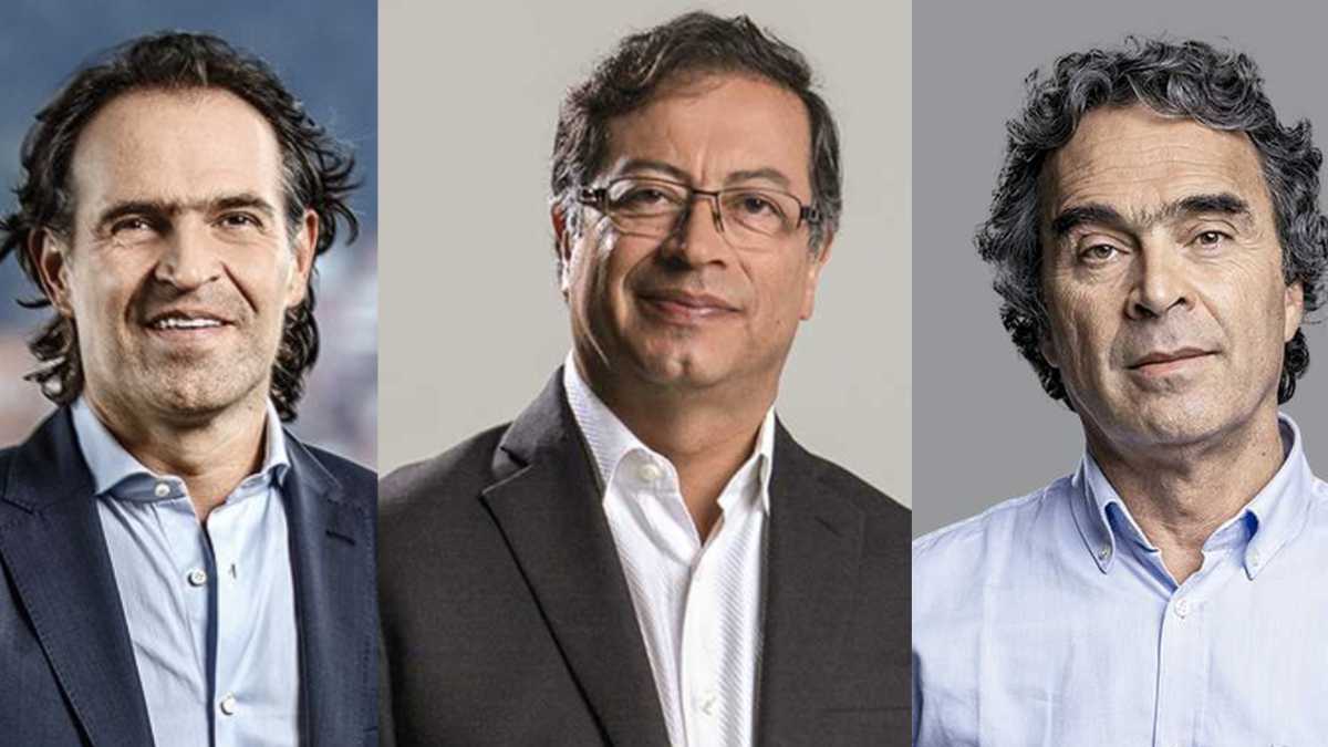 Fico Gutiérrez, Gustavo Petro y Sergio Fajardo ganaron las consultas presidenciales de sus respectivas coaliciones.
