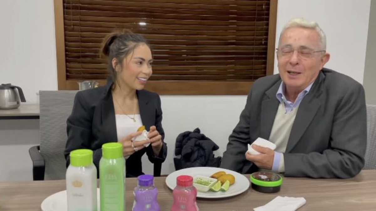 Video: Álvaro Uribe y Epa Colombia se reunieron y promocionaron las famosas  keratinas