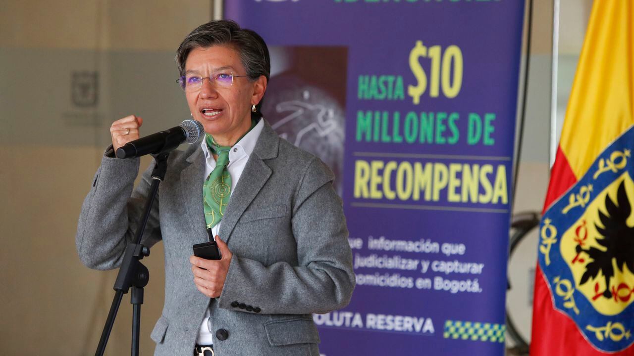 Alcaldesa de Bogotá Claudia López lanzó un nuevo plan de recompensas con el objetivo de reducir los delitos en la capital
Bogota feb 5 del 2022
Foto Guillermo Torres Reina / Semana