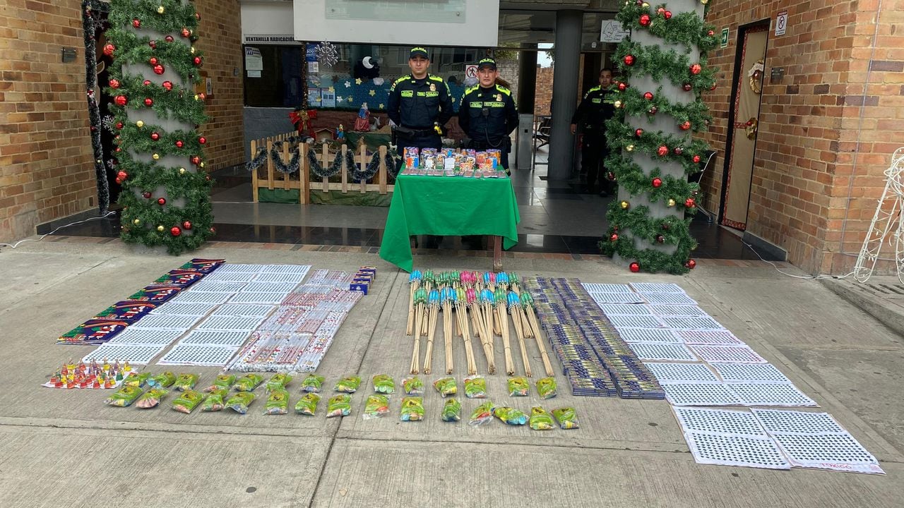 Día de Velitas en Bogotá: hubo 82 casos menos de intolerancia y se incautaron 52 kilos de pólvora, según balance de la Policía