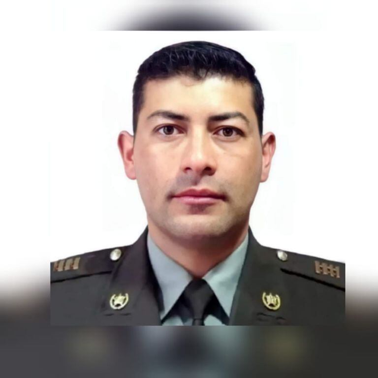 Capitán Jesús Solano, asesinado en Soacha.
