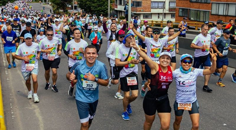 Media Maratón de Bogotá.