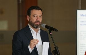 Alcalde Mayor de Bogotá Carlos Fernando Galán