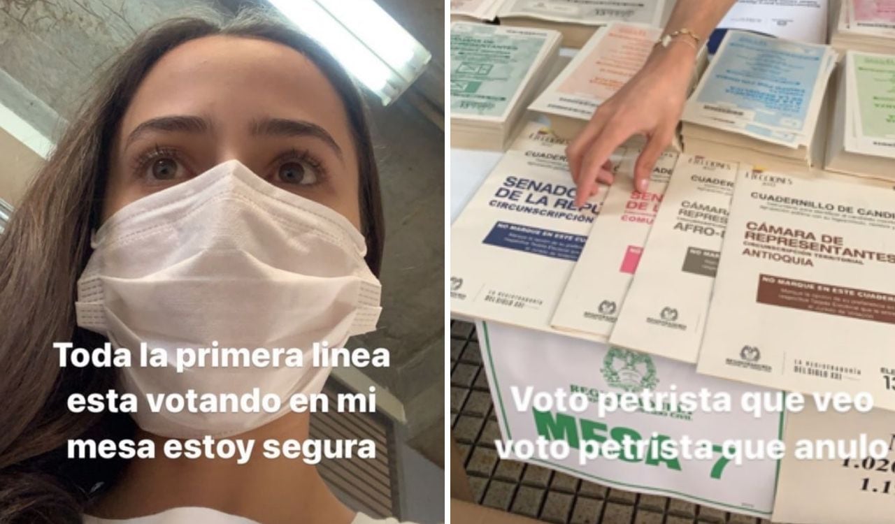 Mujer registra un posible fraude electoral en Instagram