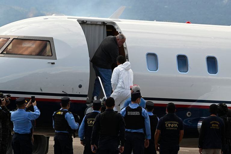 Arnaldo Urbina fue extraditado este martes 31 de enero. Foto: AFP.