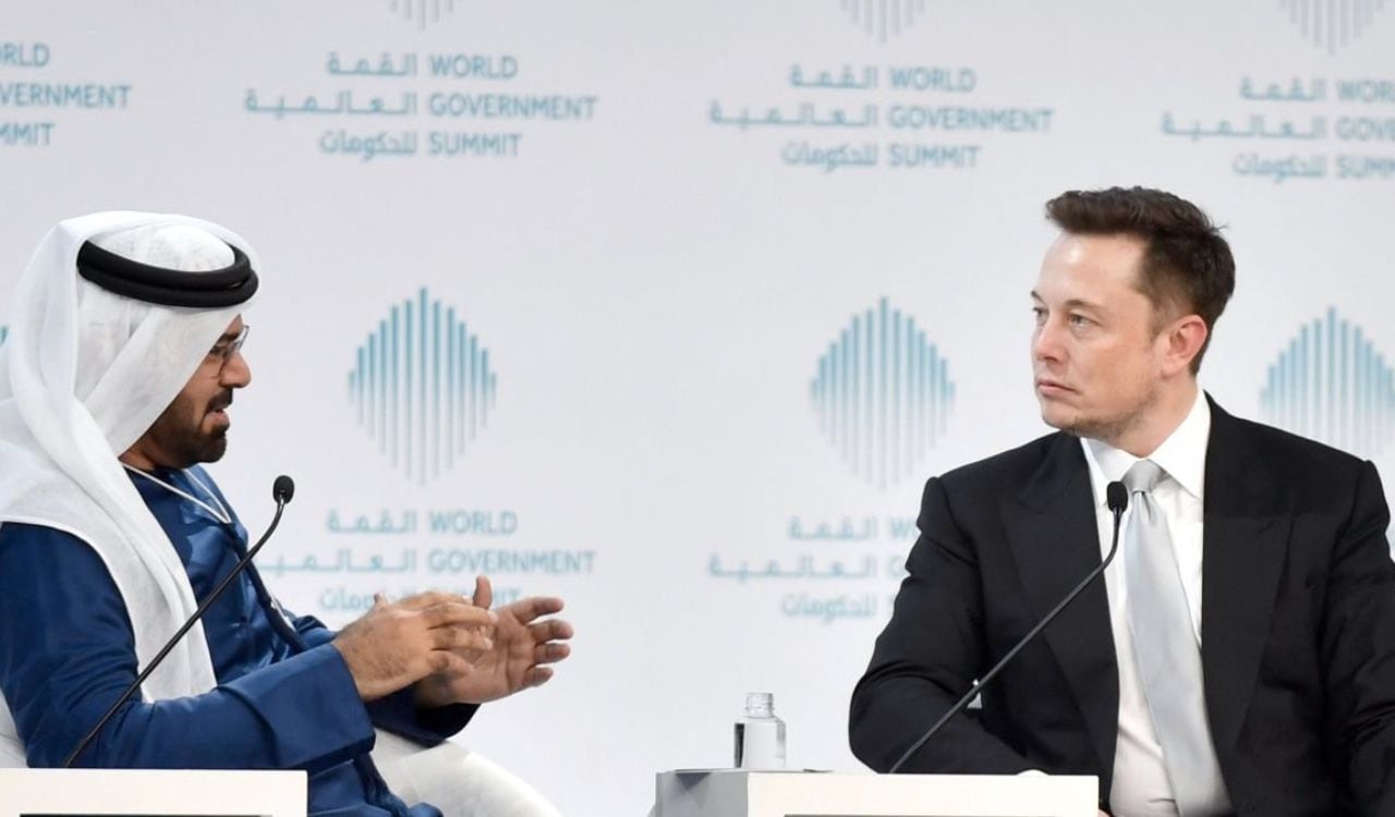 Elon Musk en el World Government Summit en Dubai
