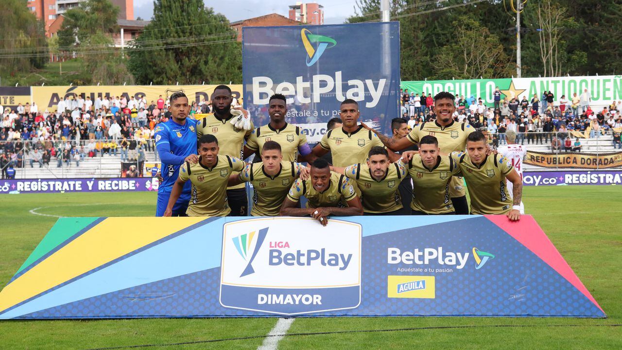 Imagen del partido entre Águilas Doradas y Deportes Tolima por la fecha 2 del cuadrangular del Grupo A del segundo semestre de la Liga colombiana 2023.