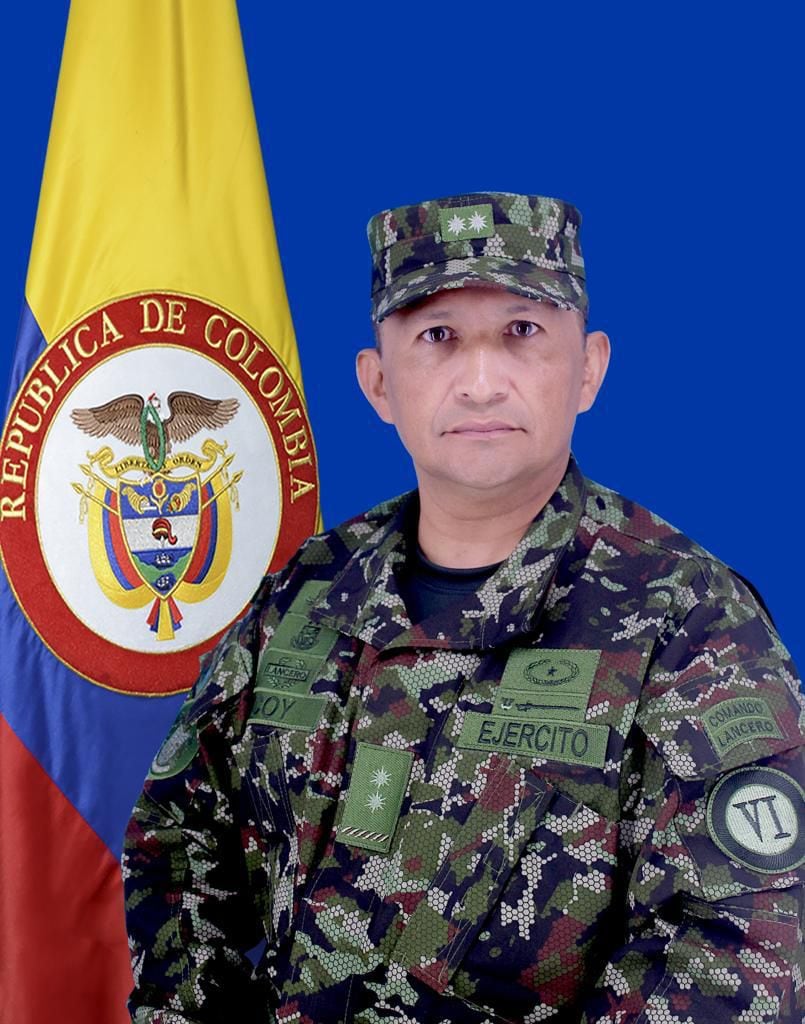 Jefe de Estado Mayor de Operaciones: brigadier general Fredy Marlon Coy Villamil