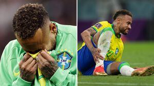 Neymar rompió el silencio luego de conocerse su lesión en Qatar.