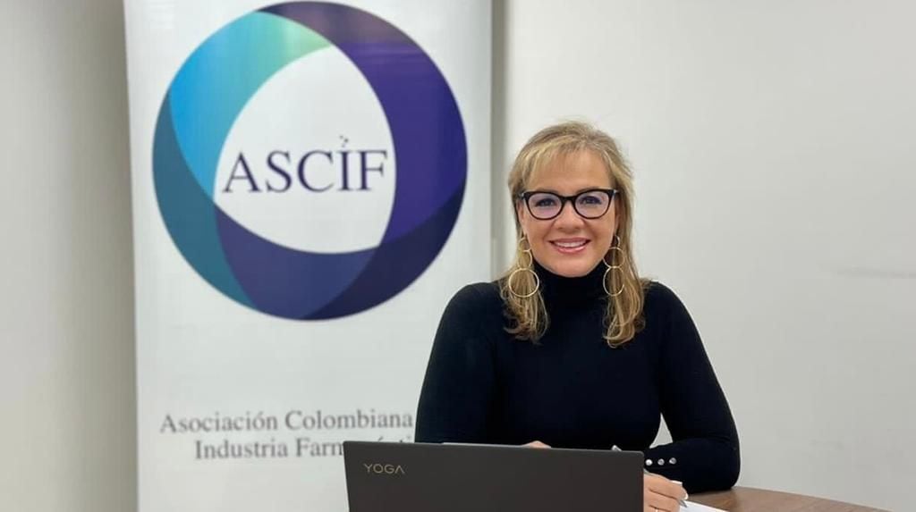 Clara Rodríguez, directora ejecutiva de la Asociación Colombiana de la Industria Farmacéutica, (Ascif).