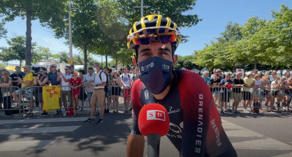 Le partenaire de Dani Martínez a donné des nouvelles sur la santé du Colombien au Tour de France