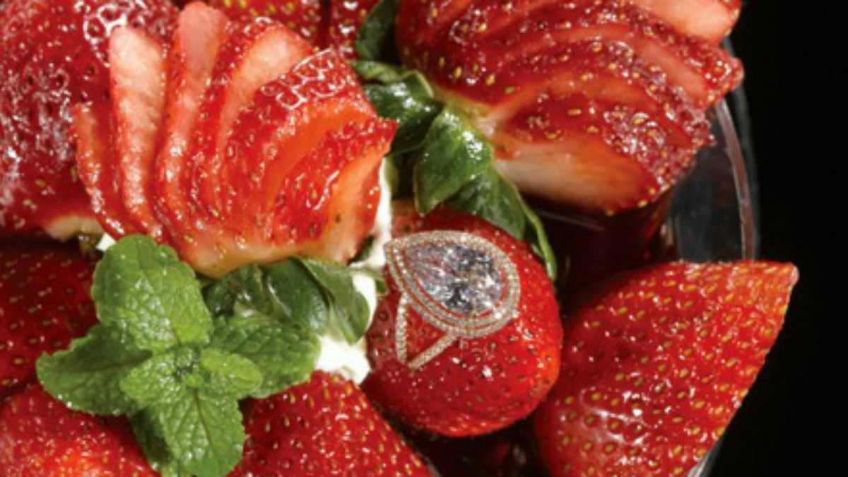 Las fresas son un alimento rico en antioxidantes.
