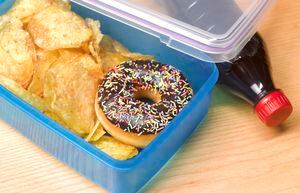 Unhealthy lunch box