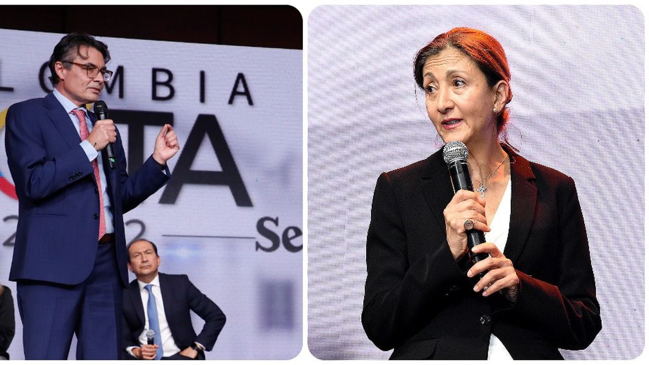 Alejandro Gaviria e Ingrid Betancourt