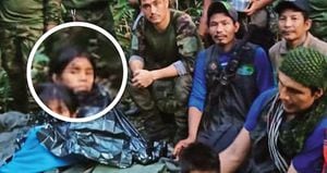    Los niños fueron rescatados por un grupo especial de las Fuerzas Armadas y miembros de la comunidad indígena que participaron activamente en la búsqueda. 