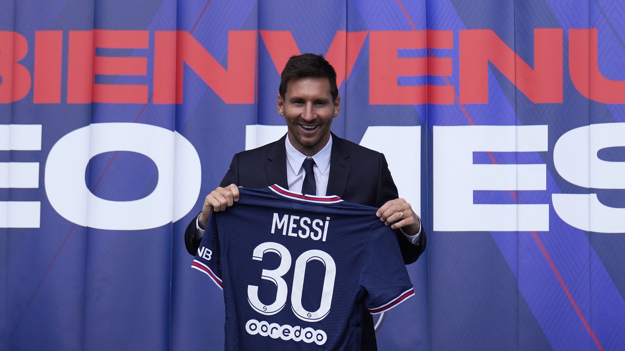 Lionel Messi, nuevo jugador del París Saint-Germain.