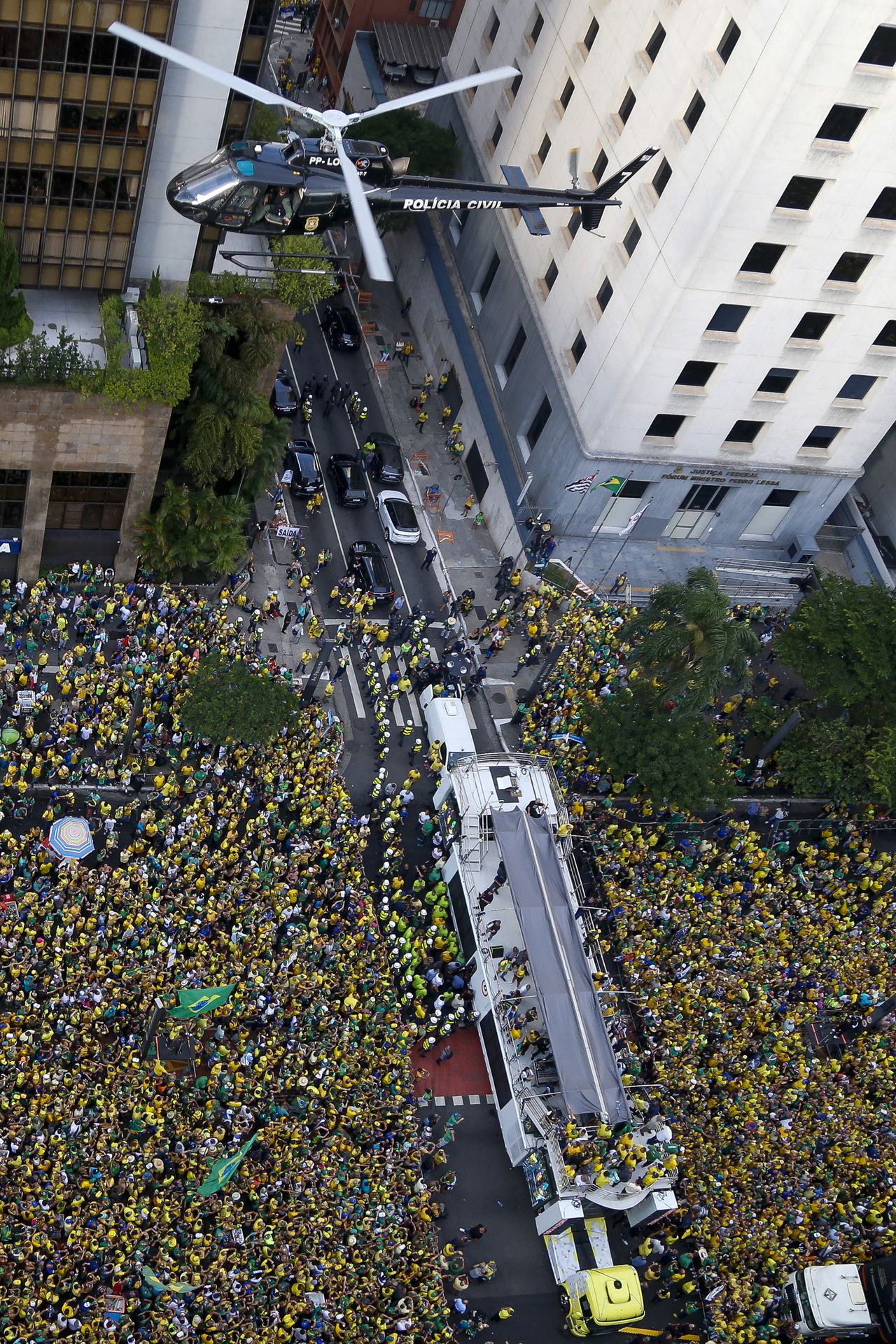 Protestas en Brasil hoy: estas son las imágenes de las calles llenas en apoyo a Bolsonaro contra Lula tras acusaciones judiciales de “golpismo”