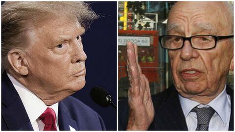 Donald Trump y Rupert Murdoch