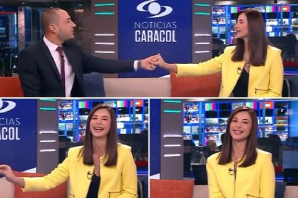 Alejandra Girlado regresó a Noticias Caracol