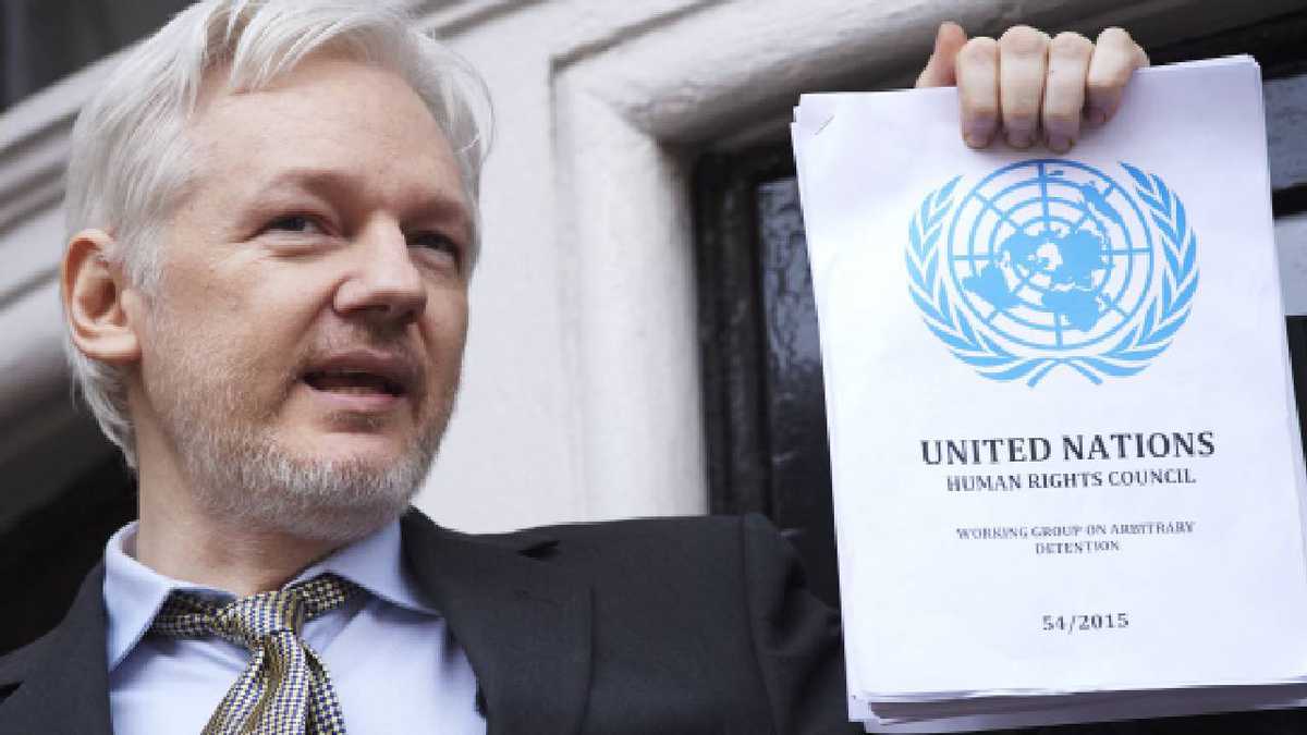 Julián Assange, fundador de Wikileaks en 2015.