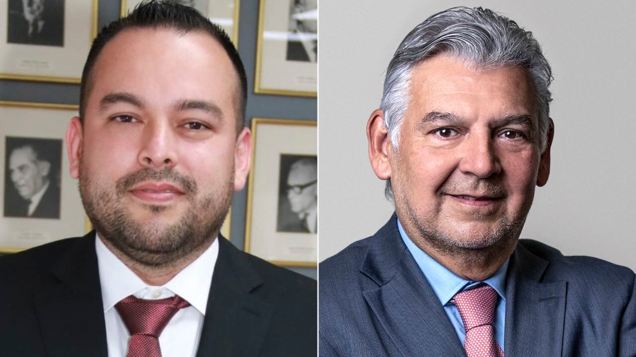 Edwin Palma Viceministro de Trabajo y Jaime Alberto Cabal Presidente de Fenalco